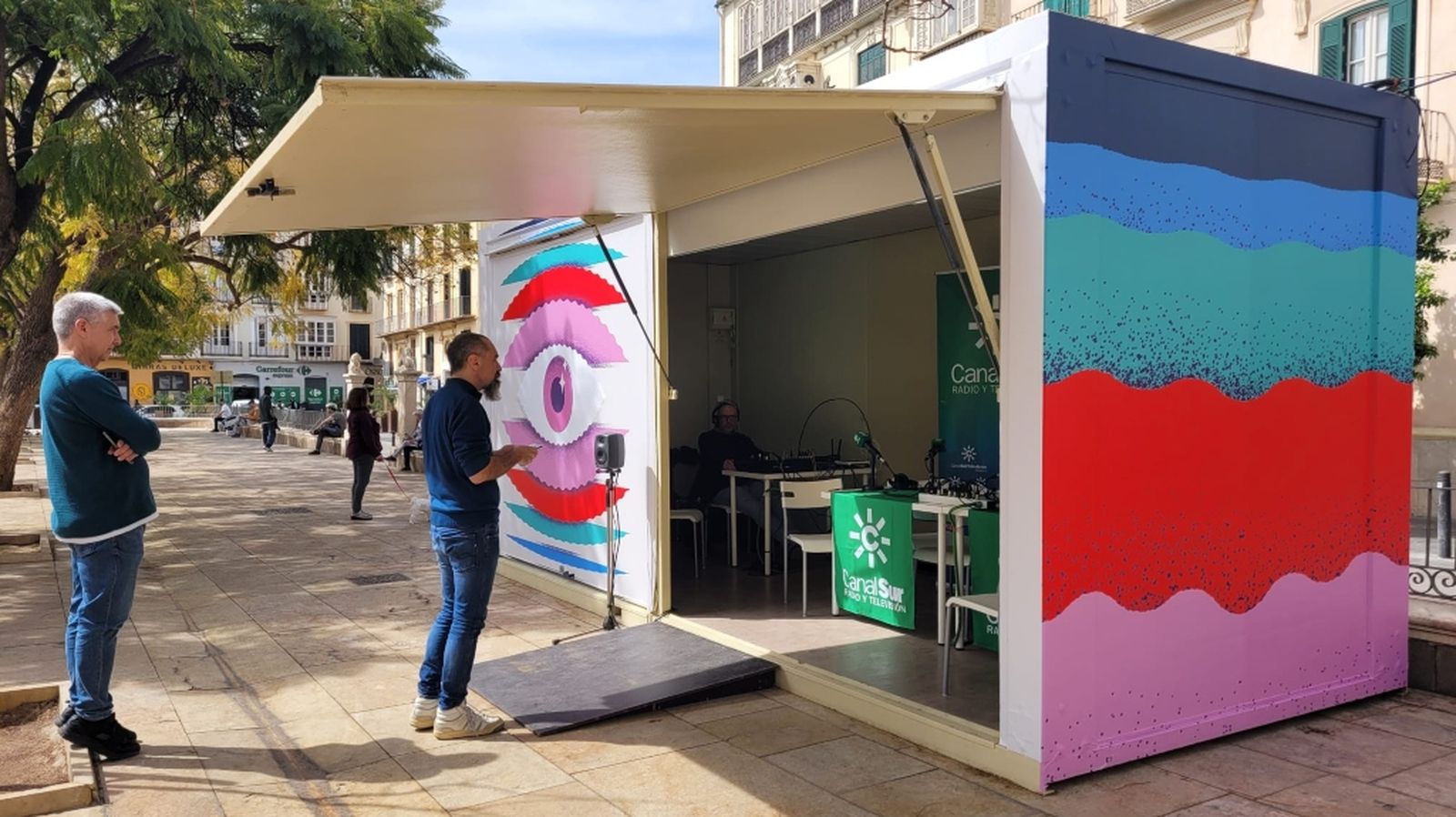 Stand Canal Sur Fest Málaga 1