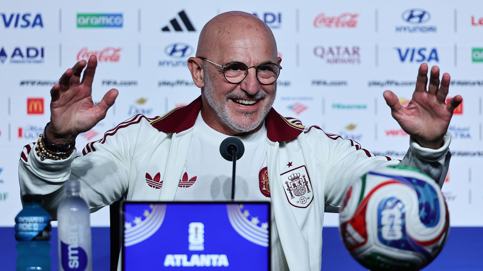 Luis de la Fuente ante el partido con Arabia Saudí.