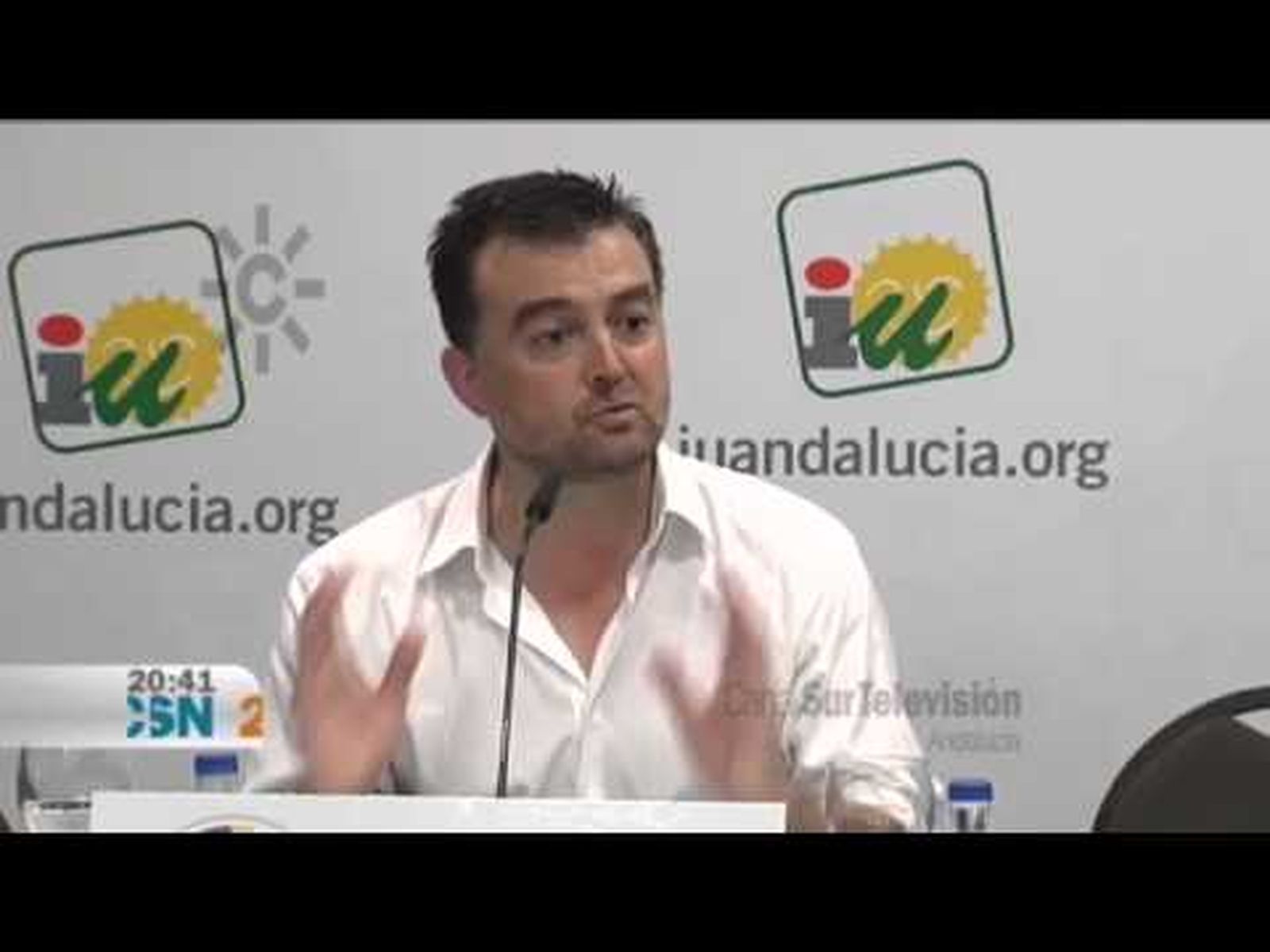 Antonio Maillo,  Coordinador de IU en Andalucía