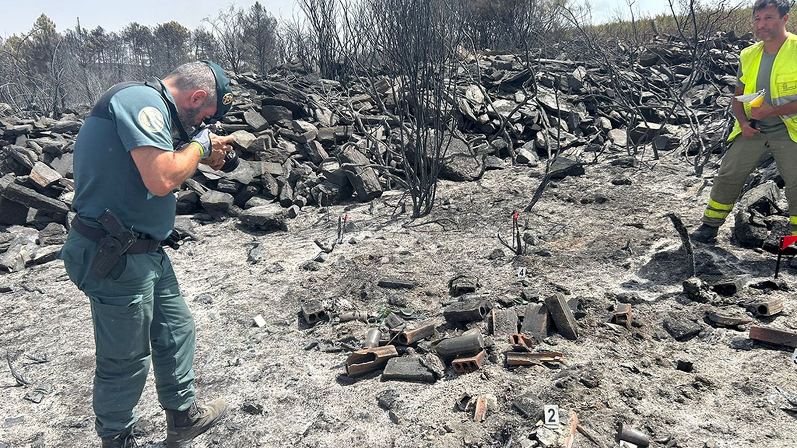 Incendios en España