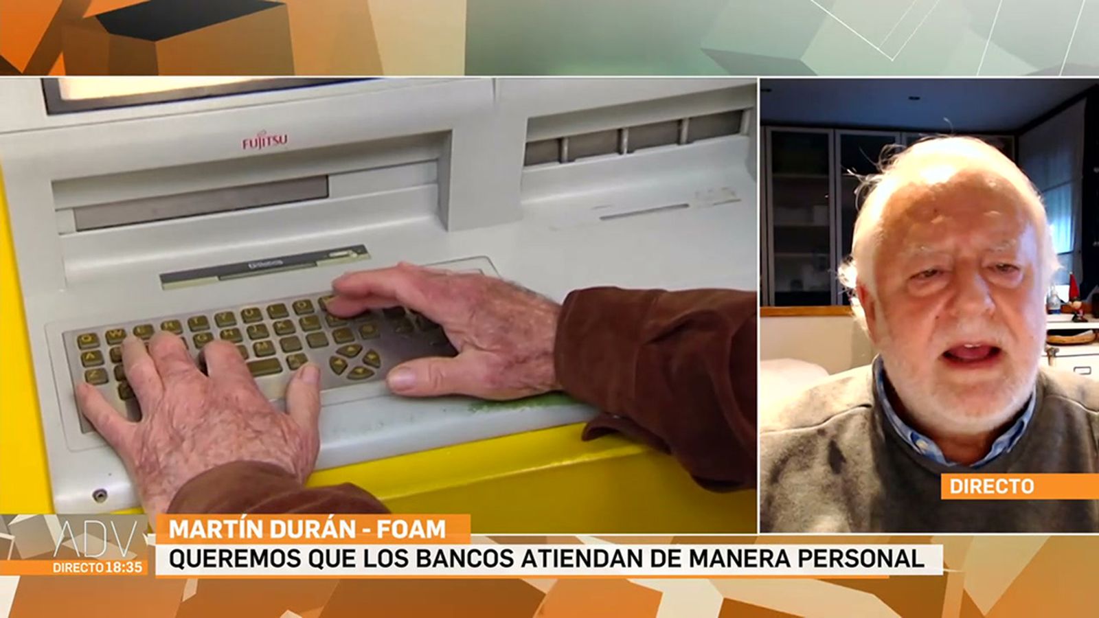 Los mayores se rebelan contra la exclusión de los servicios bancarios
