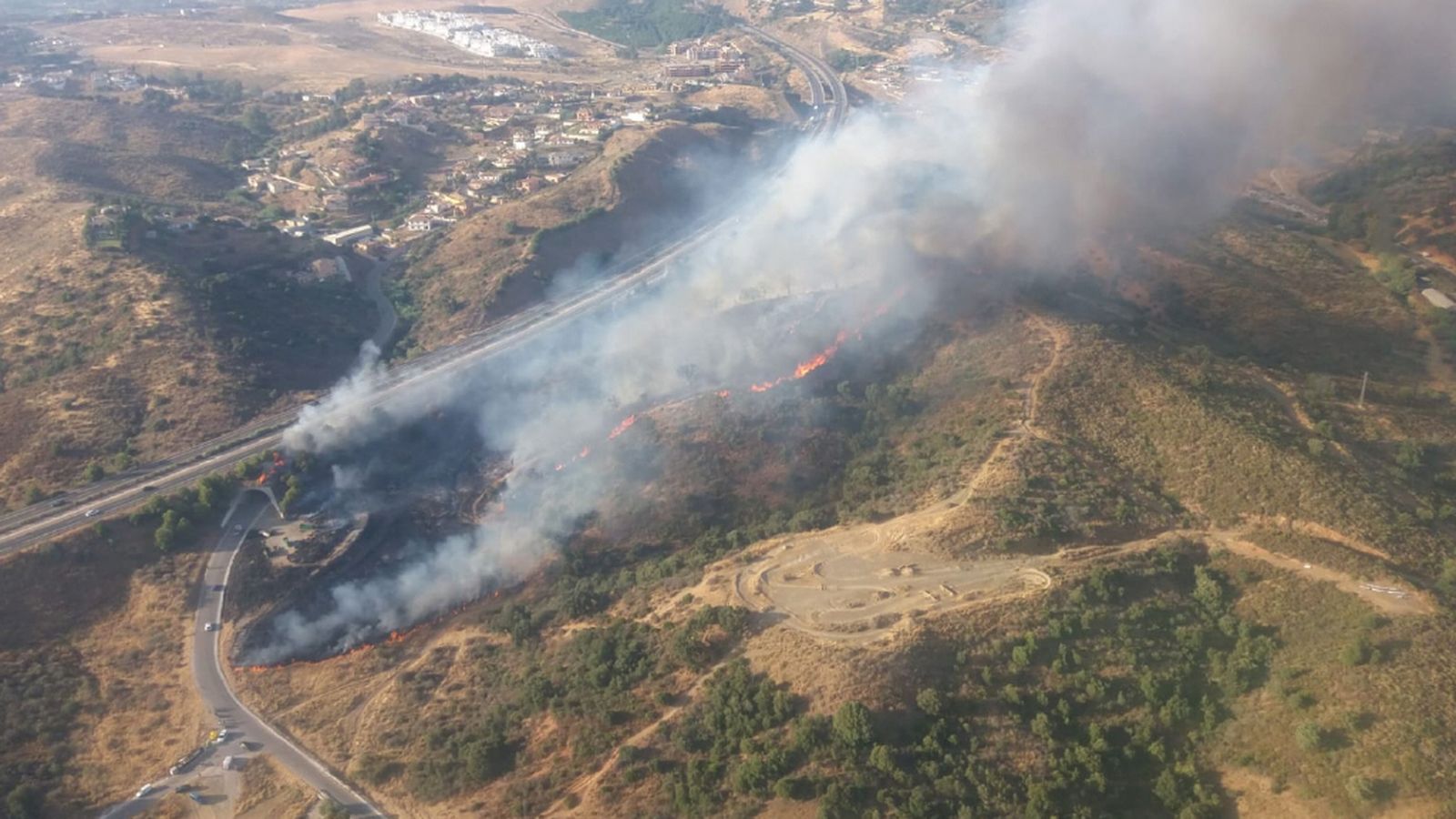 Incendio Mijas
