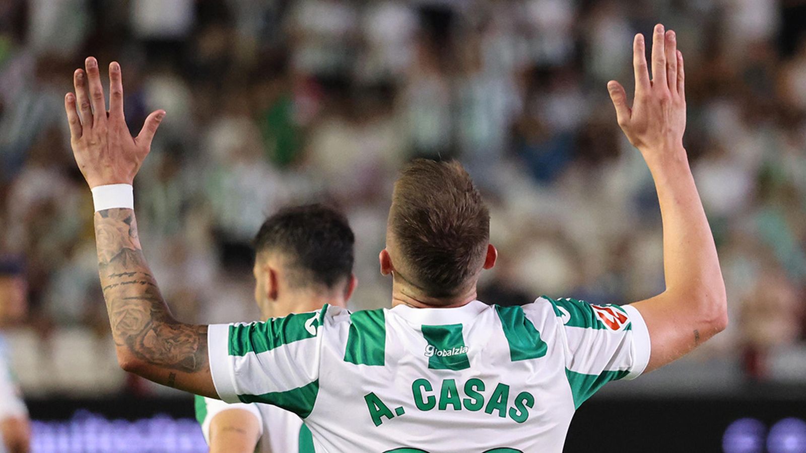 Casas, jugador del Córdoba