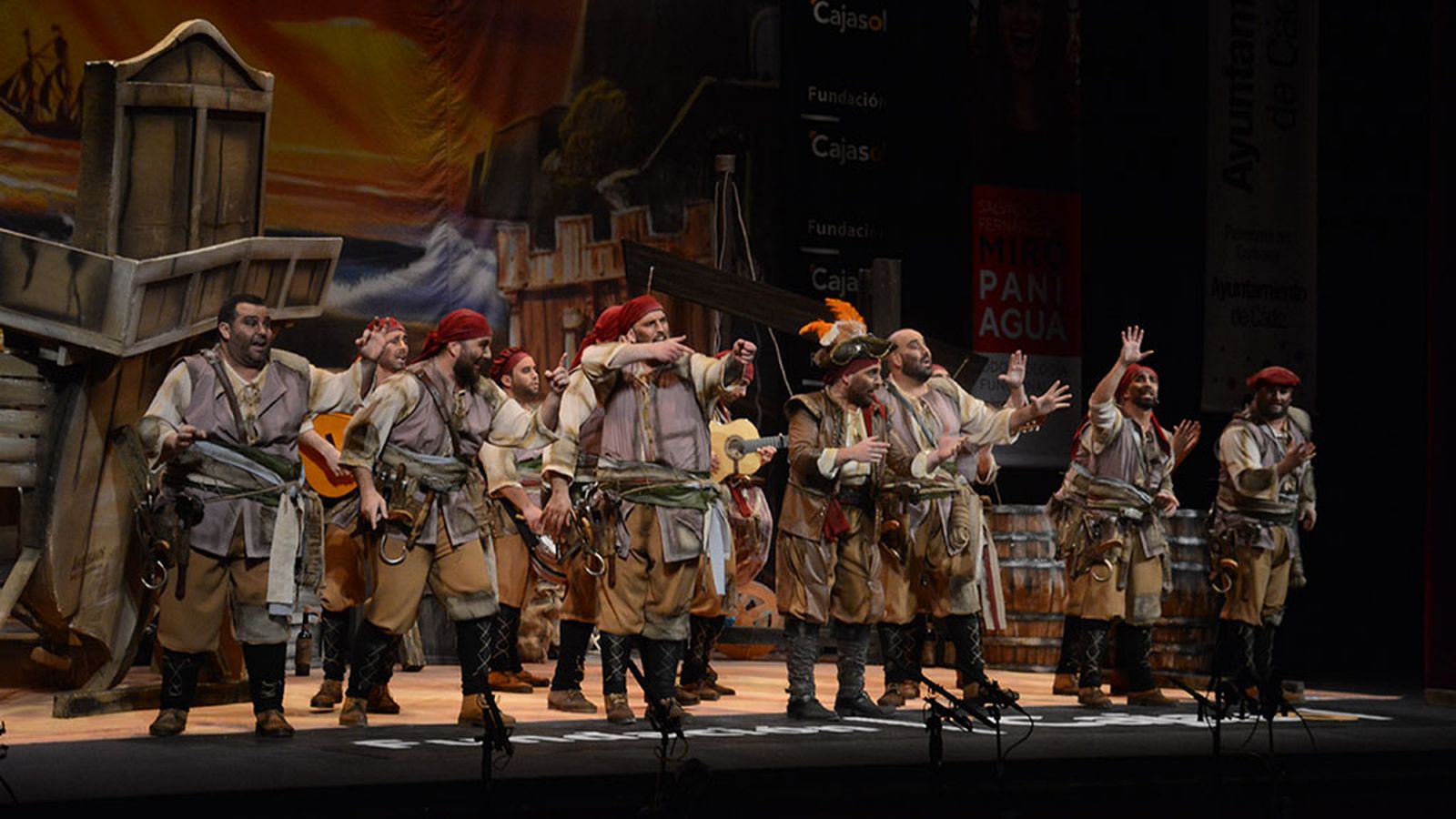 COMPARSA TOCINA A BASE DE PALOS COAC2019