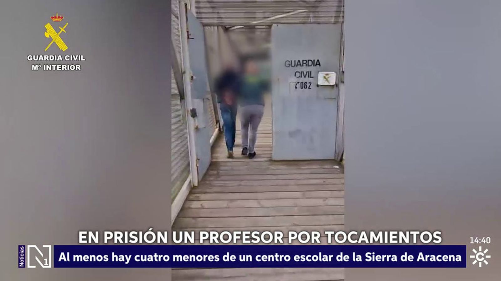 Prisión provisional para un profesor de la Sierra de Aracena acusado de tocamientos a varios alumnos