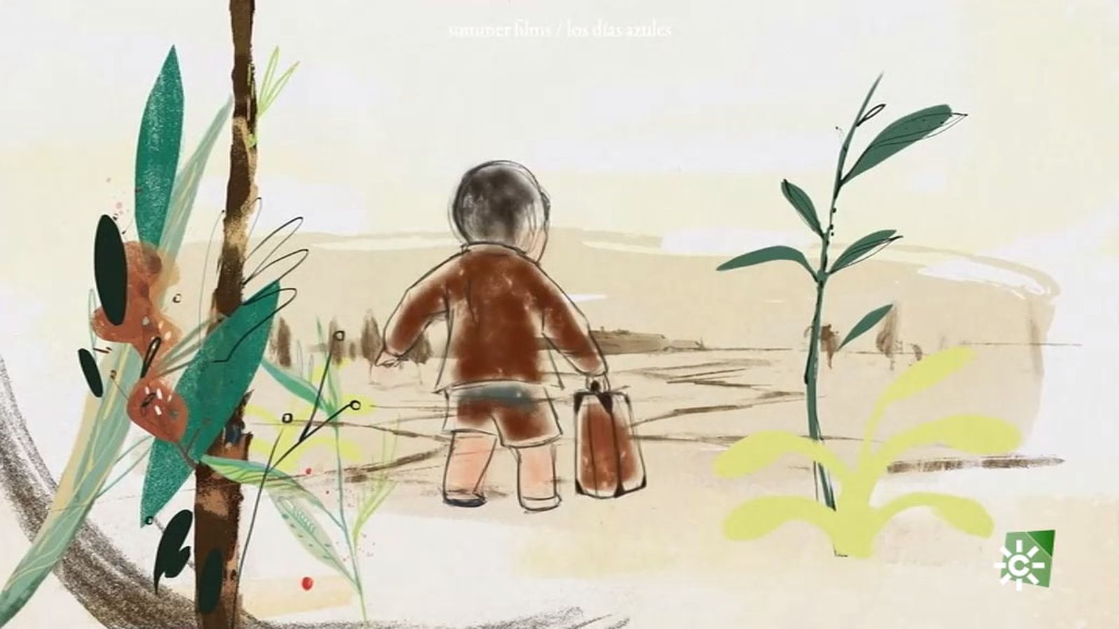 Los días azules Laura Hojman ilustración