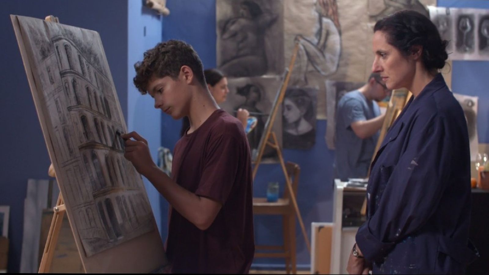 Cine, El niño que pintaba el mar, ok