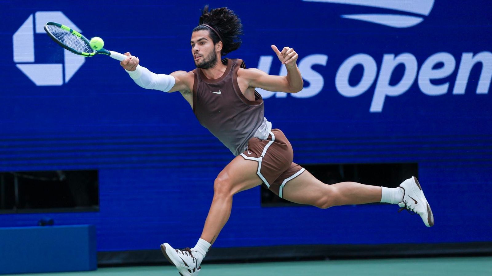 Carlos Alcaraz en el Open de Estados Unidos