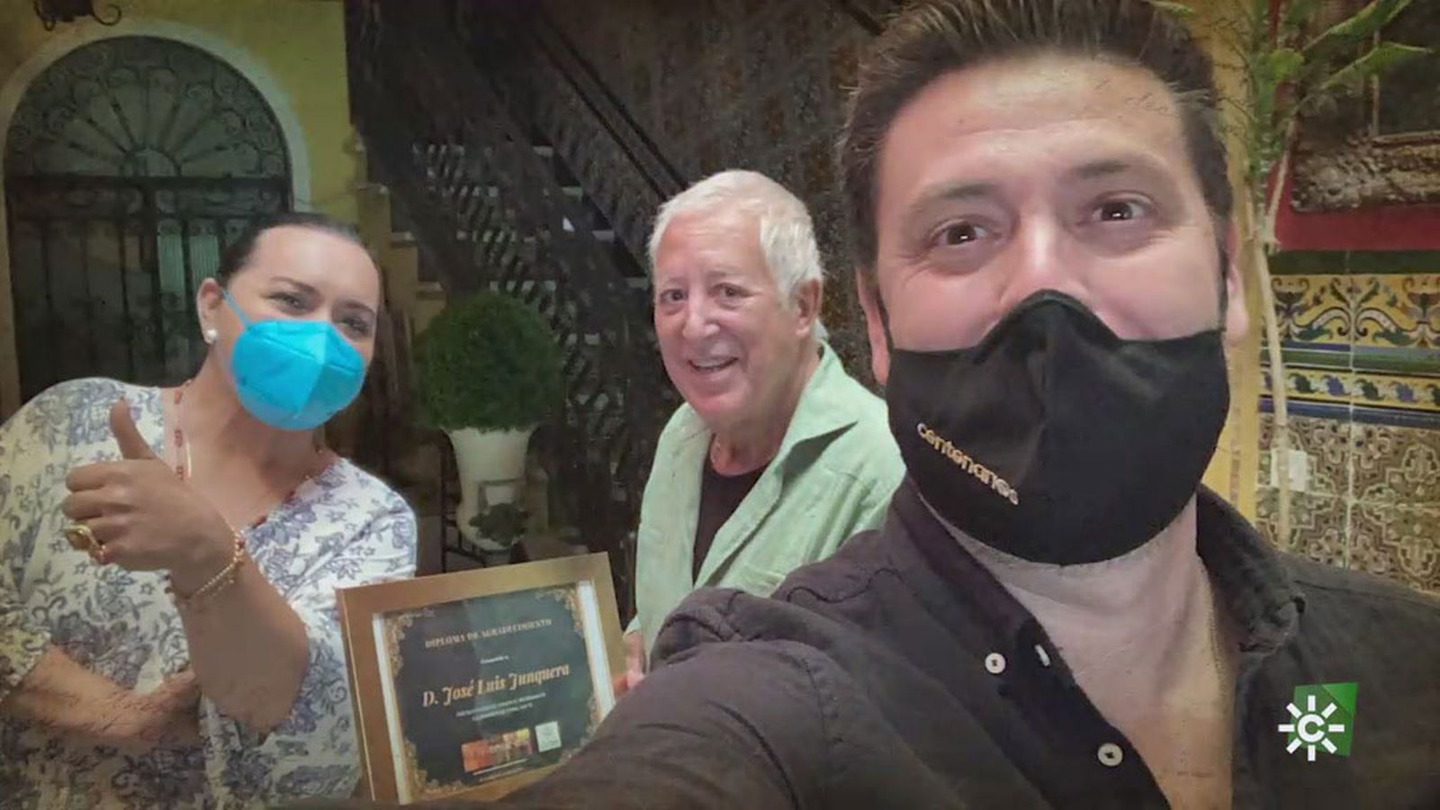 José Luis Junquera, un centenario con una vida apasionante y amigo de Falete