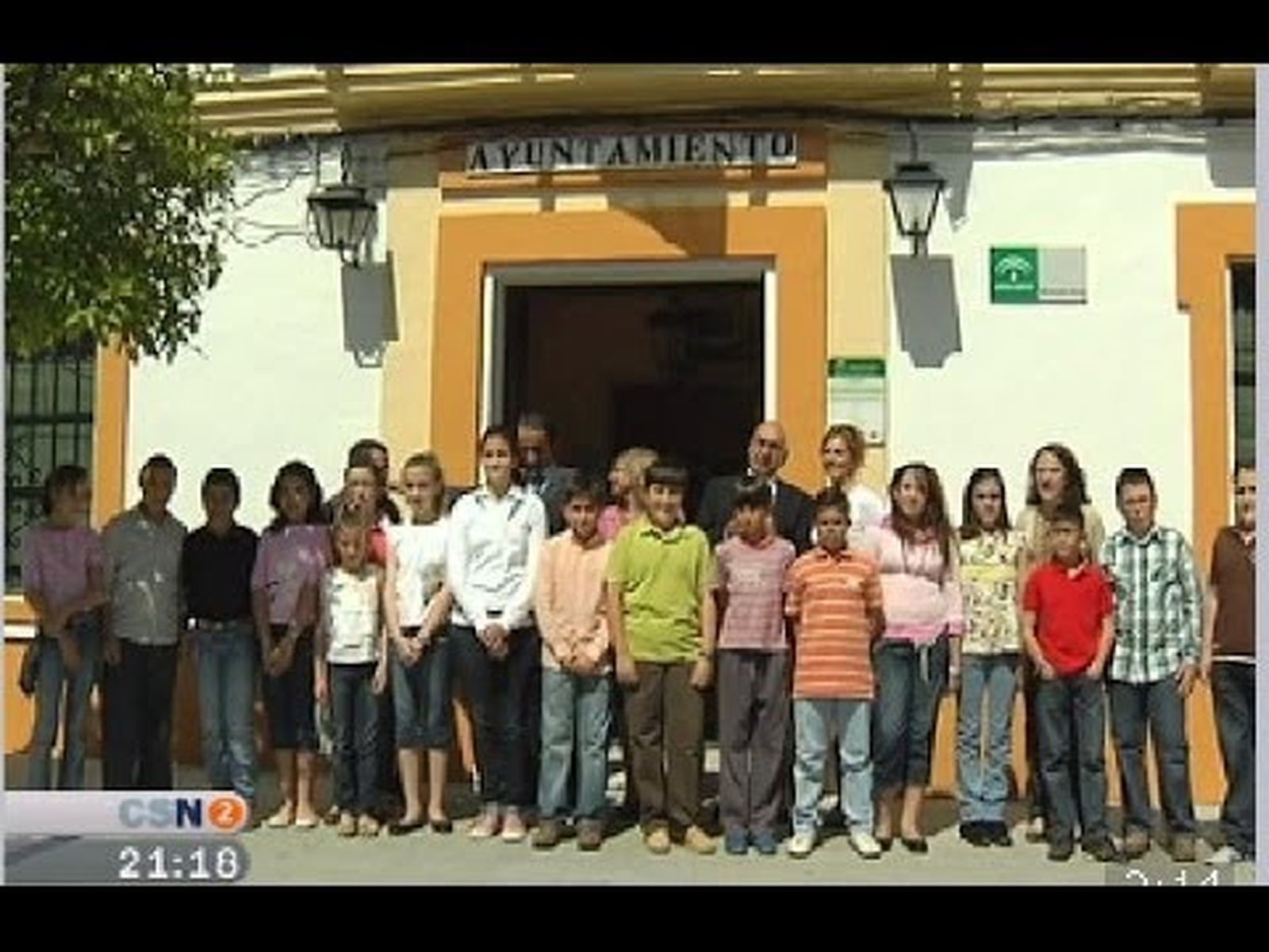 Carrión de los Céspedes: Consejo de Participación Infantil con Javier Rojo (2009)