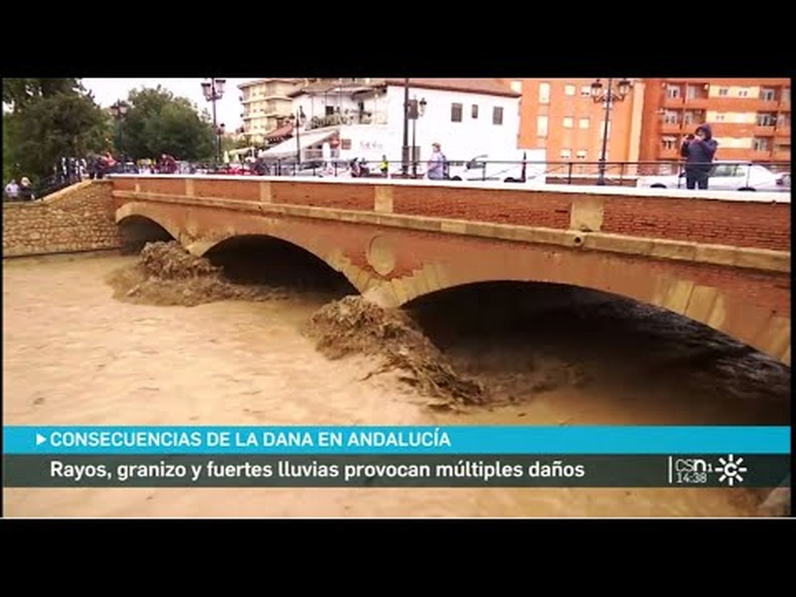 Inundaciones en Álora y el Valle del Guadalhorce (Málaga)
