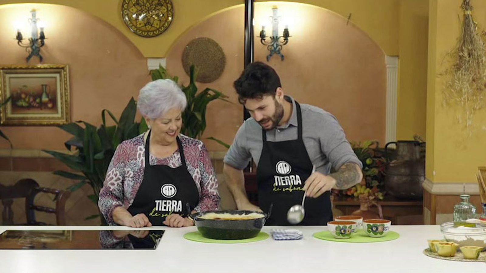 Gachas picantes, un plato para entrar en calor en Güéjar Sierra