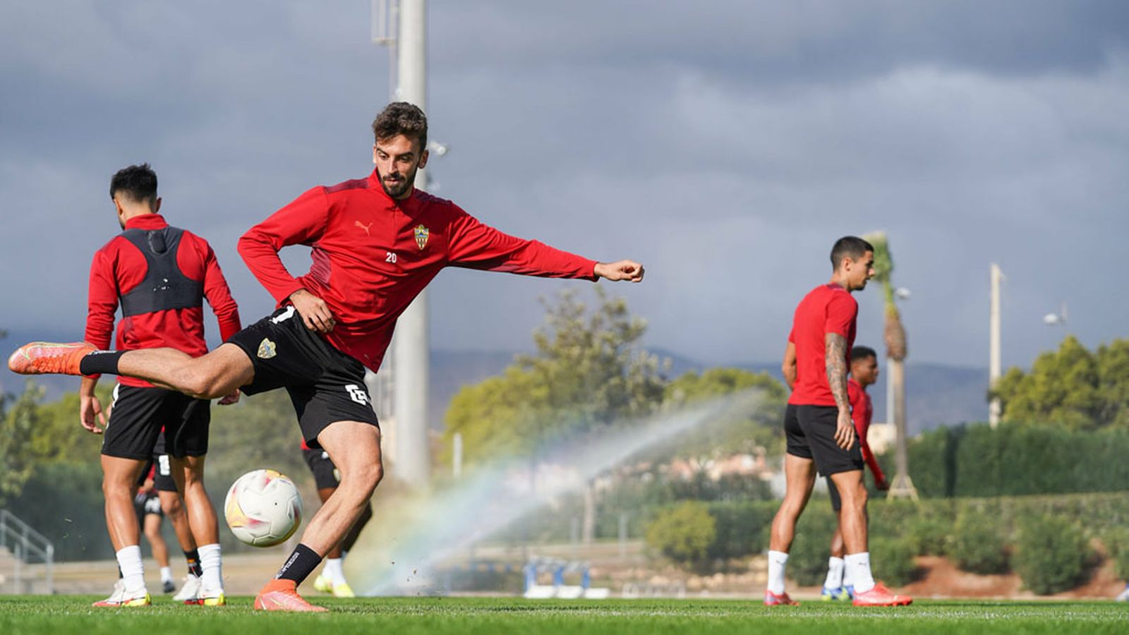 Almeria entrenamiento