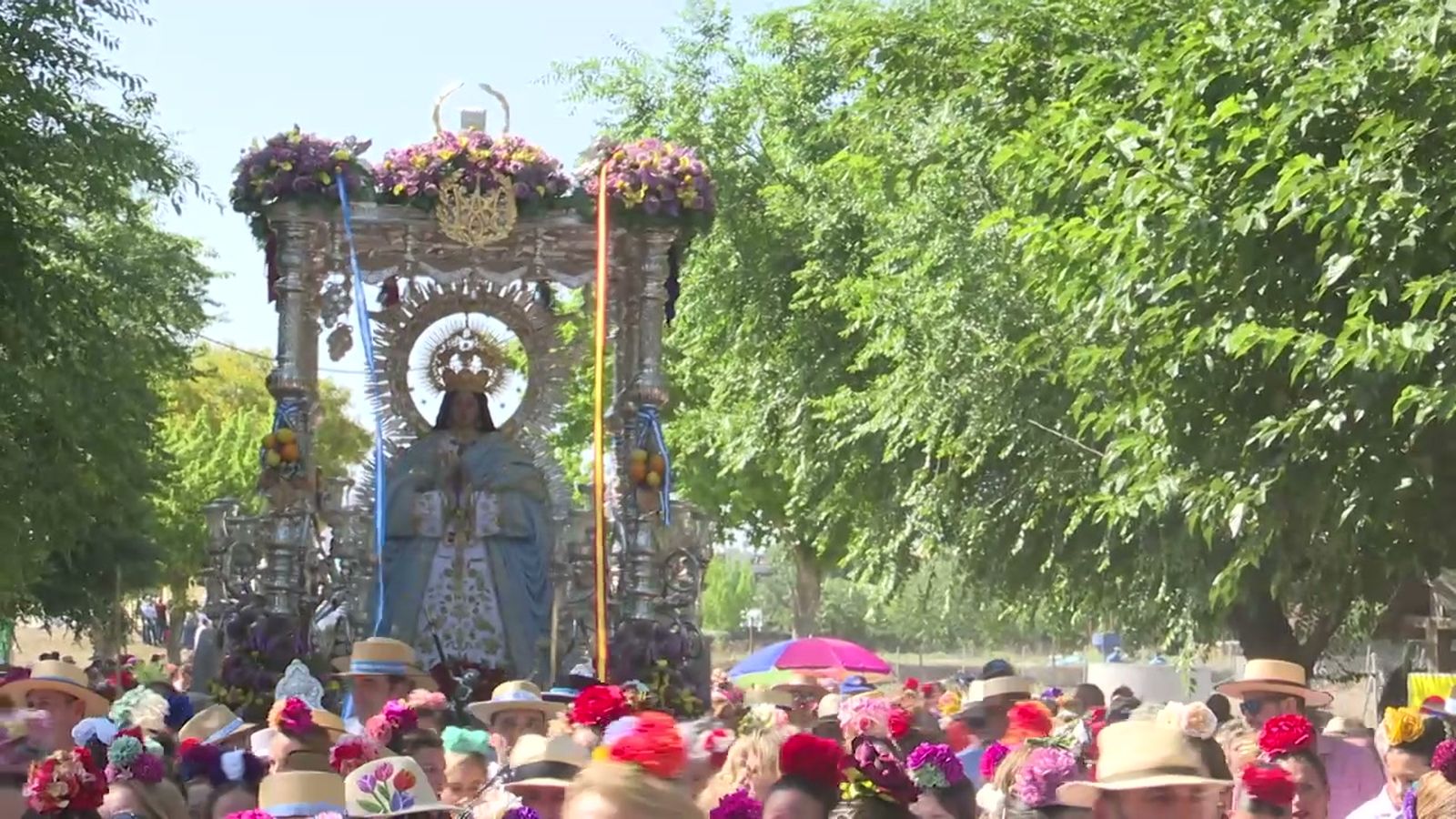 Vivimos la romería de la Alcaldesa Perpetua de La Algaba, la Purísima Concepción