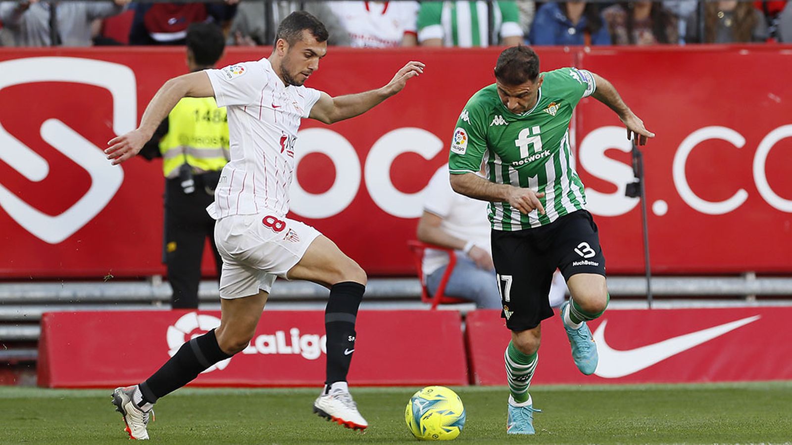 Joaquín en el derbi
