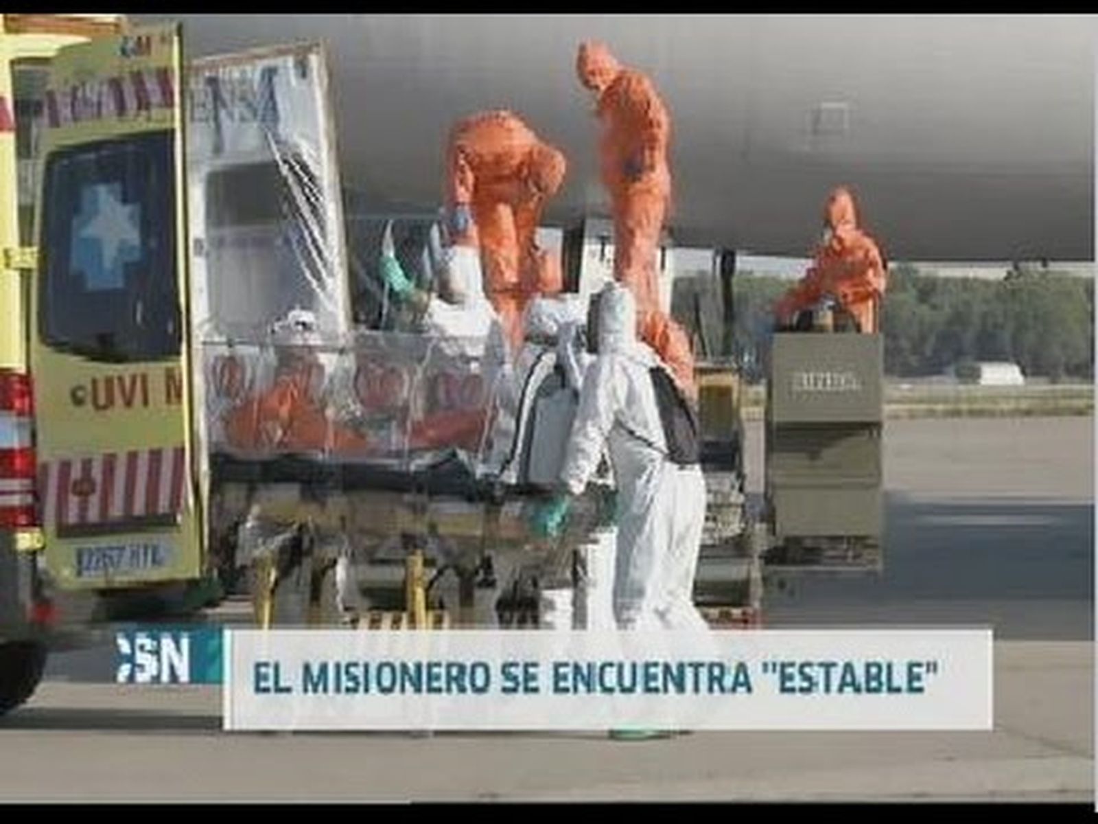 El ébola en Europa: primer paciente europeo infectado llega a Madrid (2014)