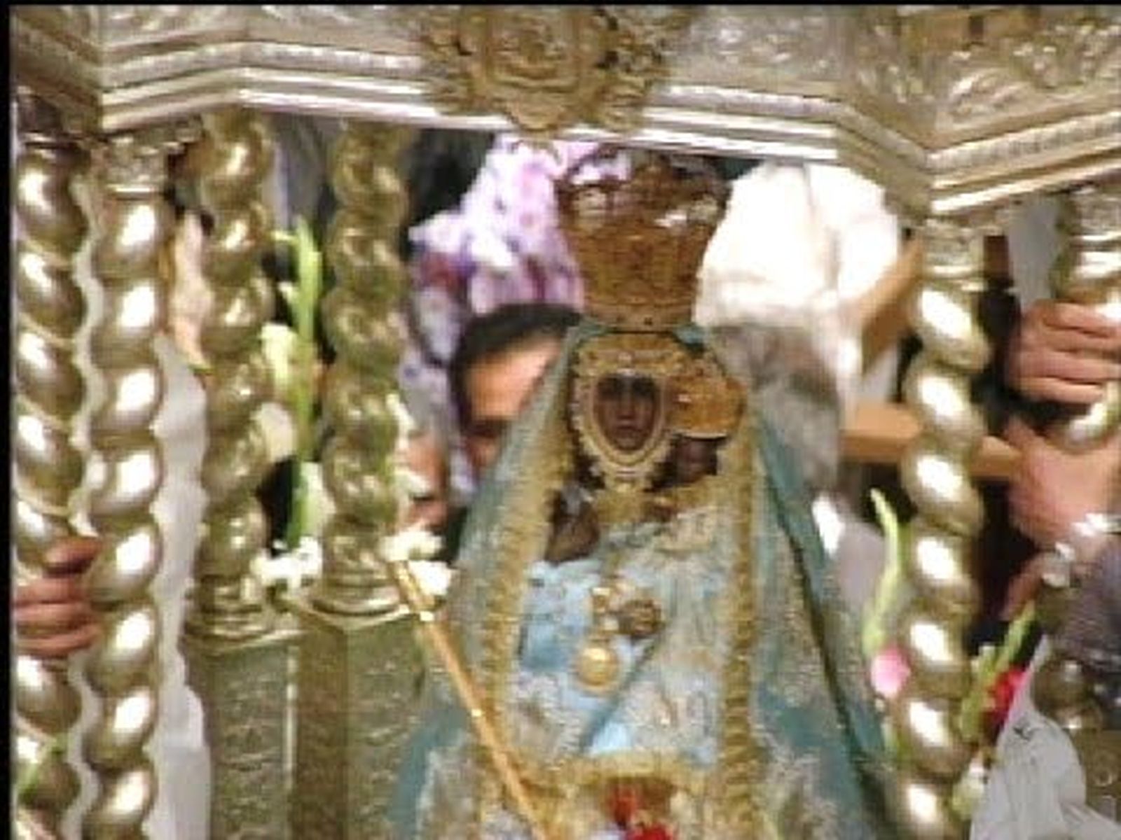 Romería de la Virgen de la Cabeza 1994: traslado y procesión