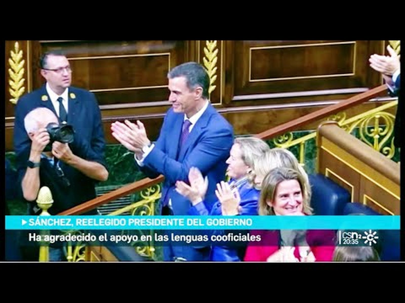 Pedro Sánchez investido presidente del gobierno de España