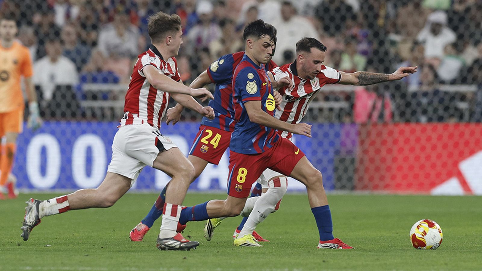 Barcelona Atlhetic en la Supercopa