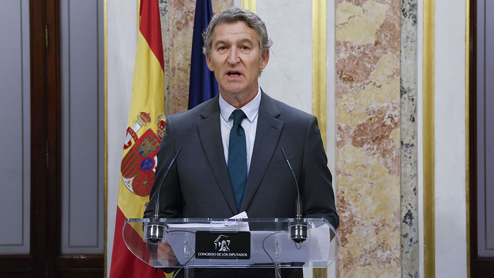 Feijóo en el Congreso