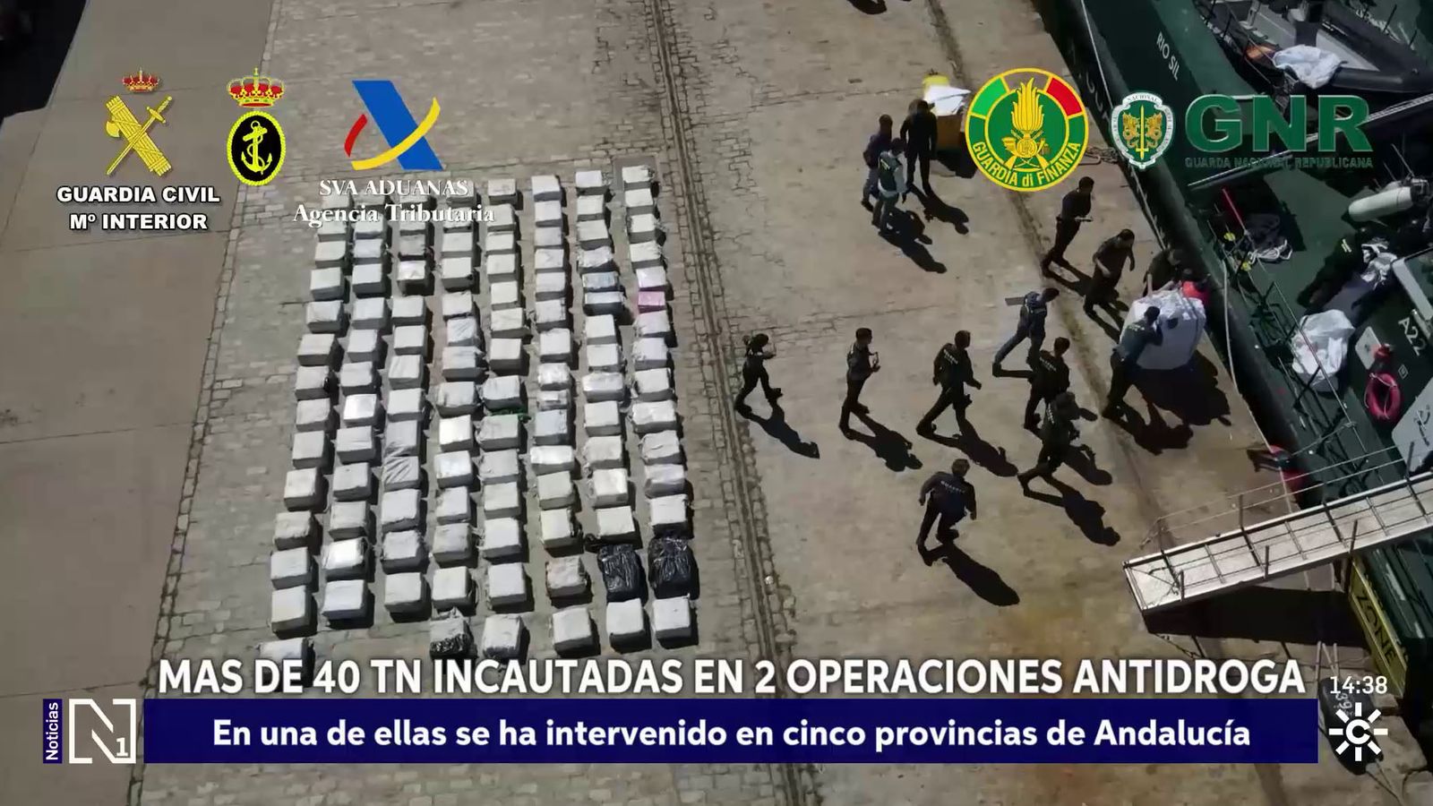 Golpe al corazón de las rutas atlánticas de la droga