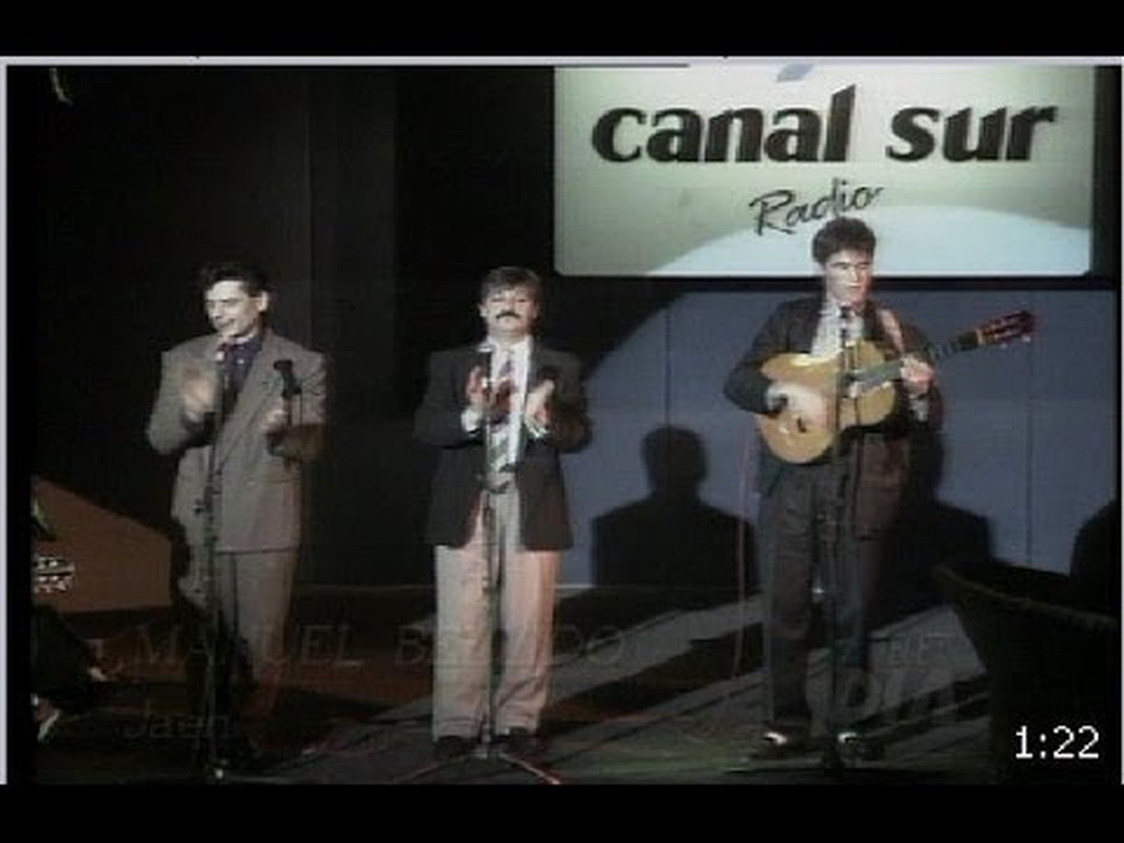 Inauguración de Canal Sur Radio Jaén en el cine Asuán (1989)