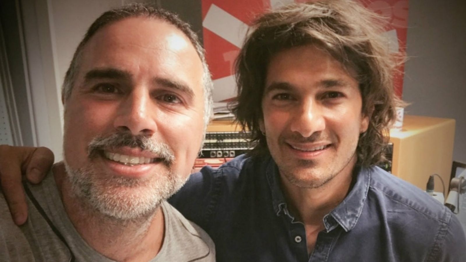 Hugo Salazar con Dominguez de Canal Fiesta
