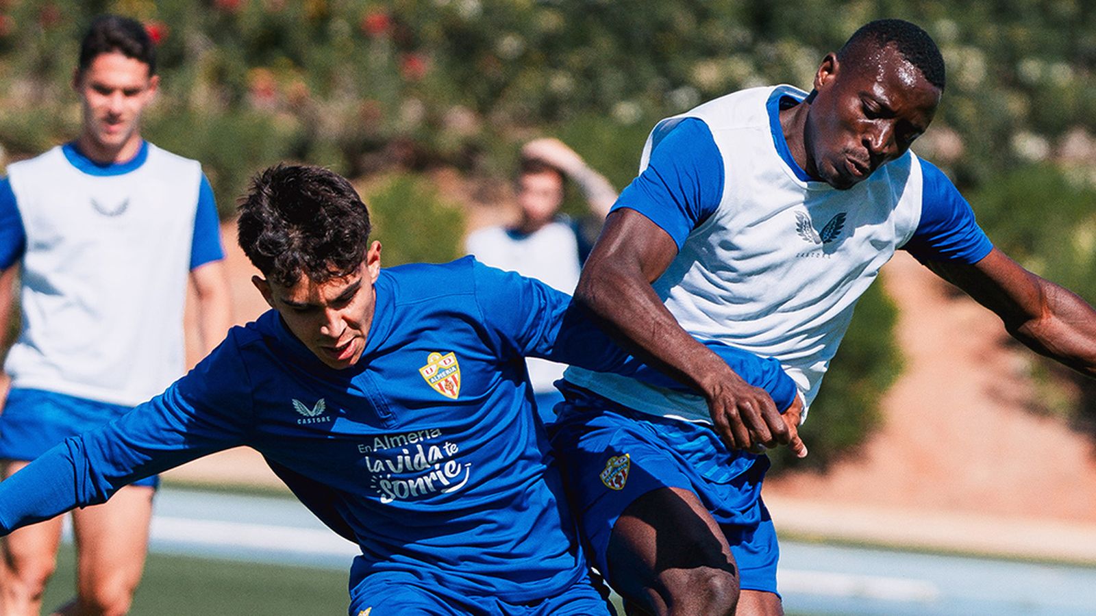 Entrenamiento del Almeria