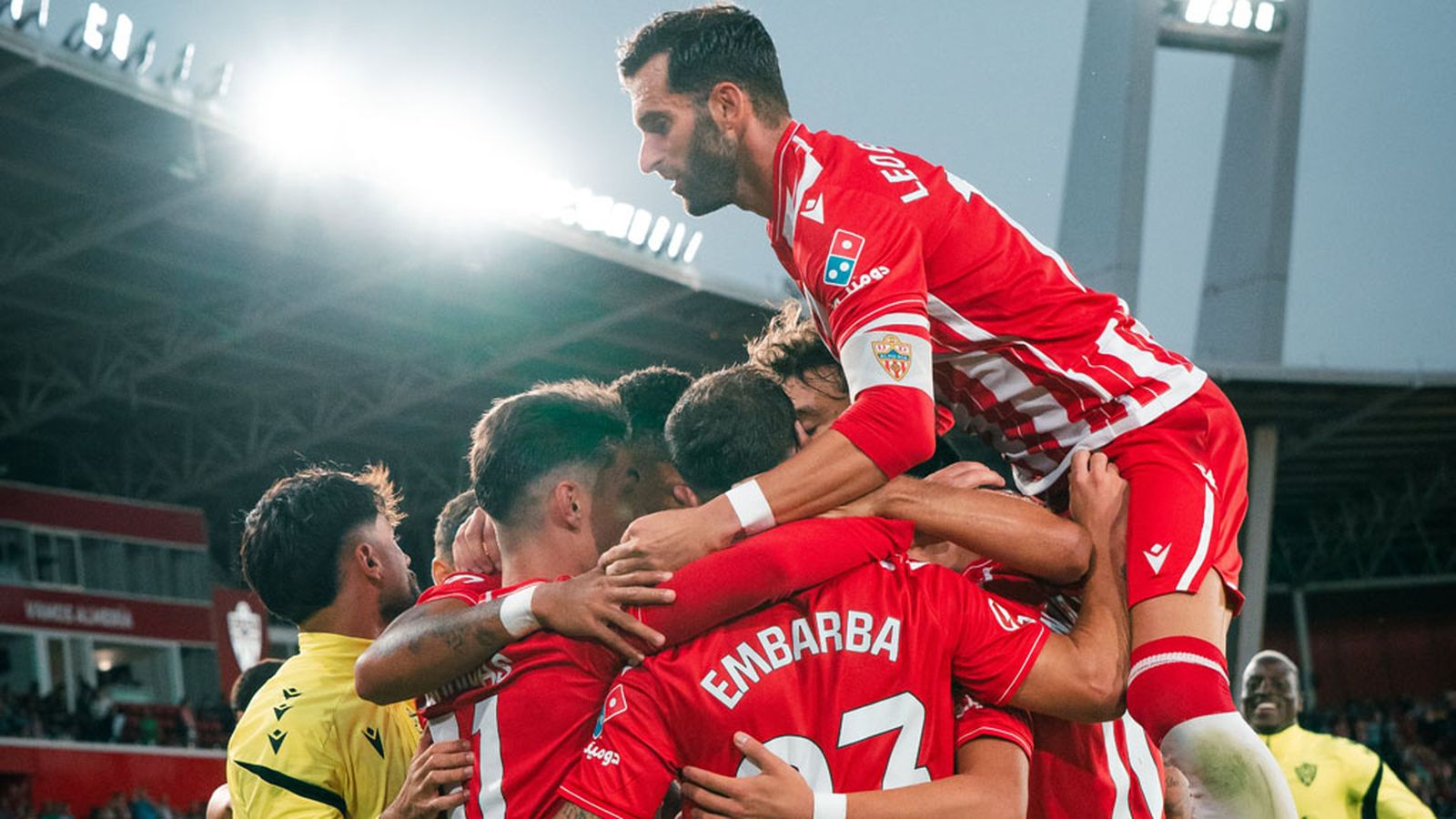 Leo Baptistao Almería Zaragoza gol