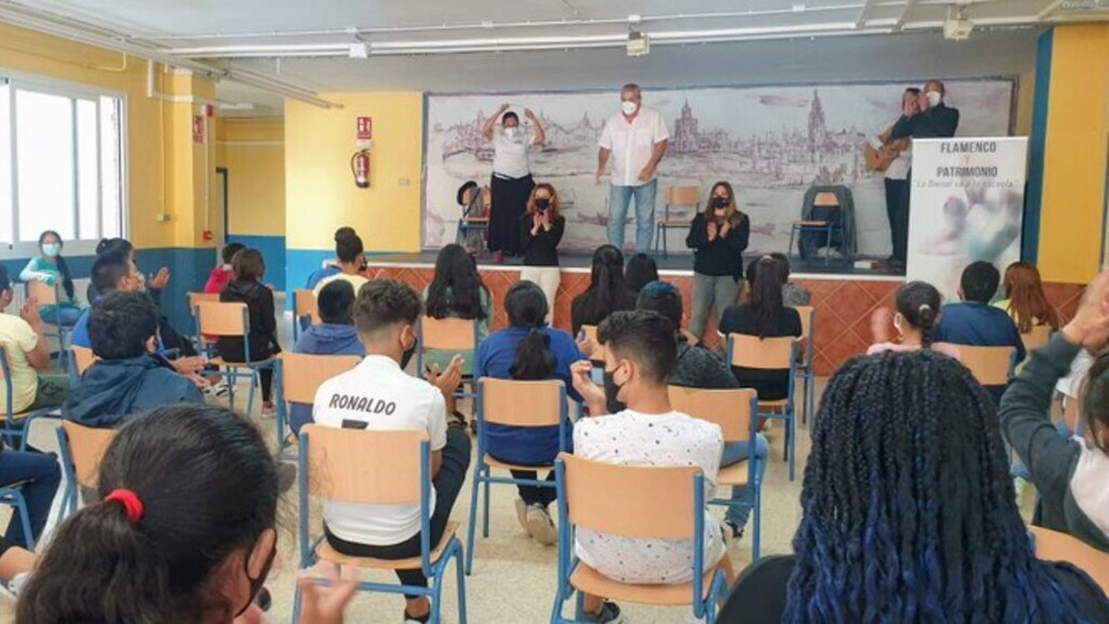 artistas en el aula
