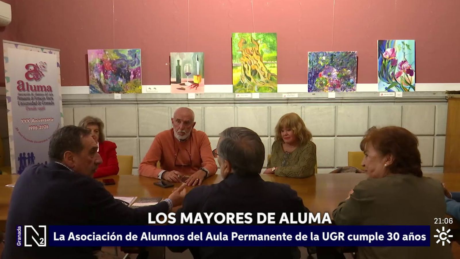 La Asociación de Alumnos del Aula Permanente de la UGR cumple 30 años