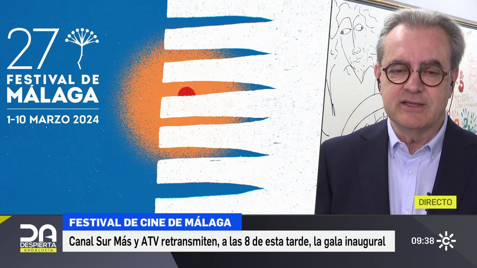 Juan Antonio Vigar, director del Festival de Málaga