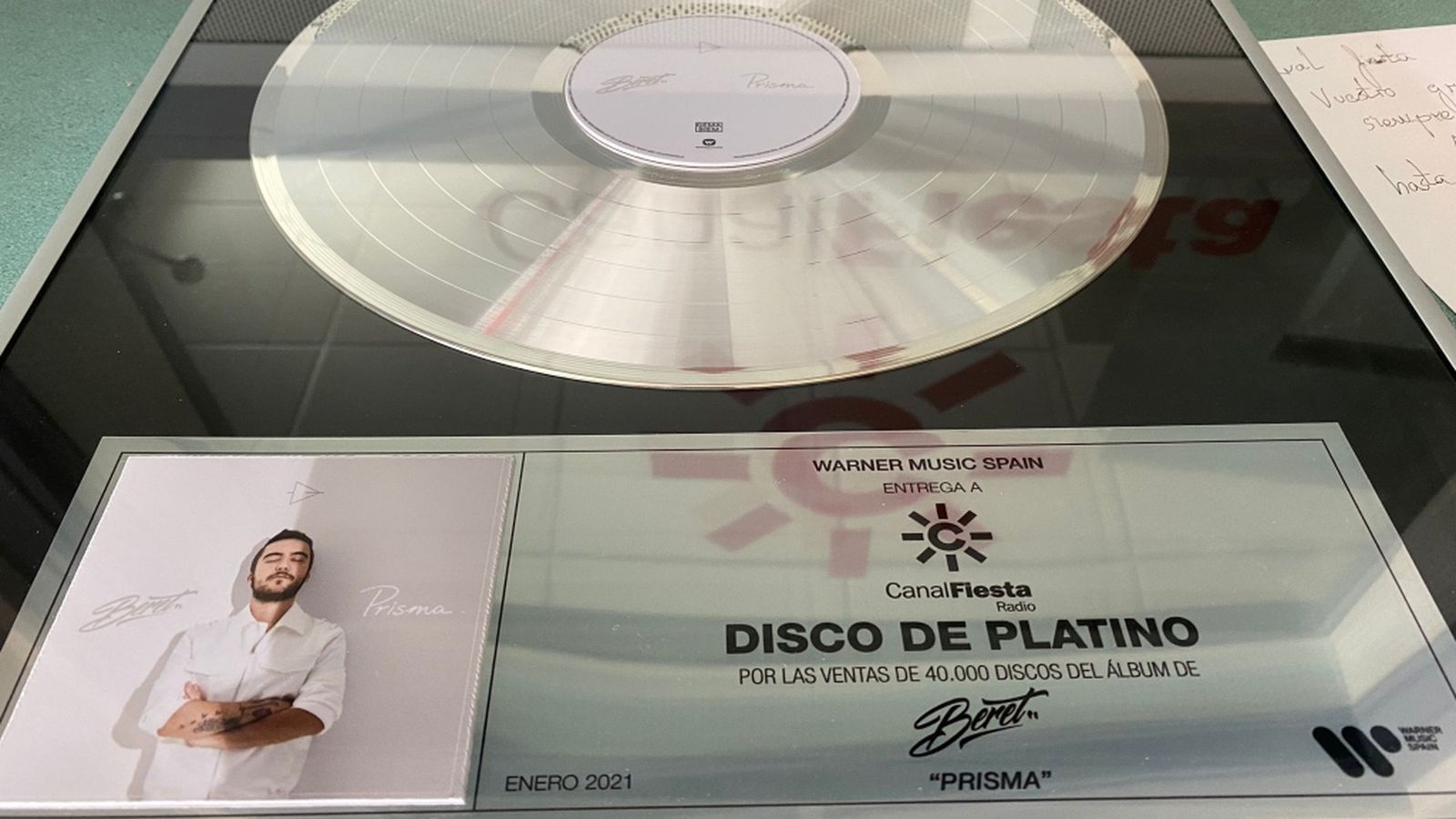 Disco platino Beret