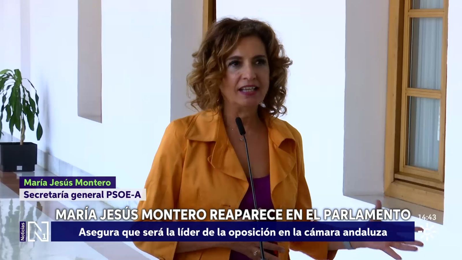 Montero reaparece tras el 17M