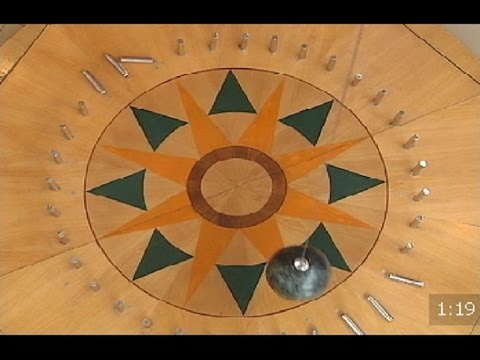 Parque de las Ciencias de Granada: Péndulo de Foucault