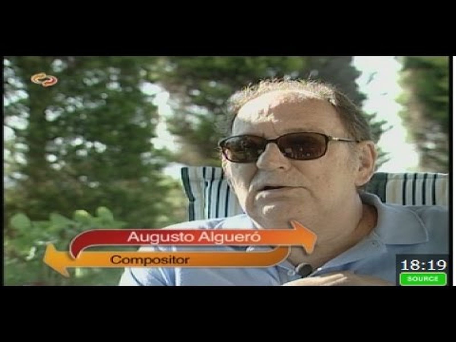 Augusto Algueró, última entrevista en Canal Sur con Paco Lobatón