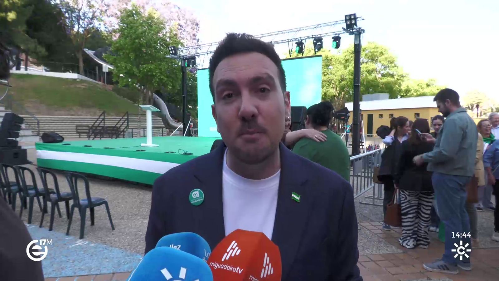 Acto de campaña de Andalucistas viernes
