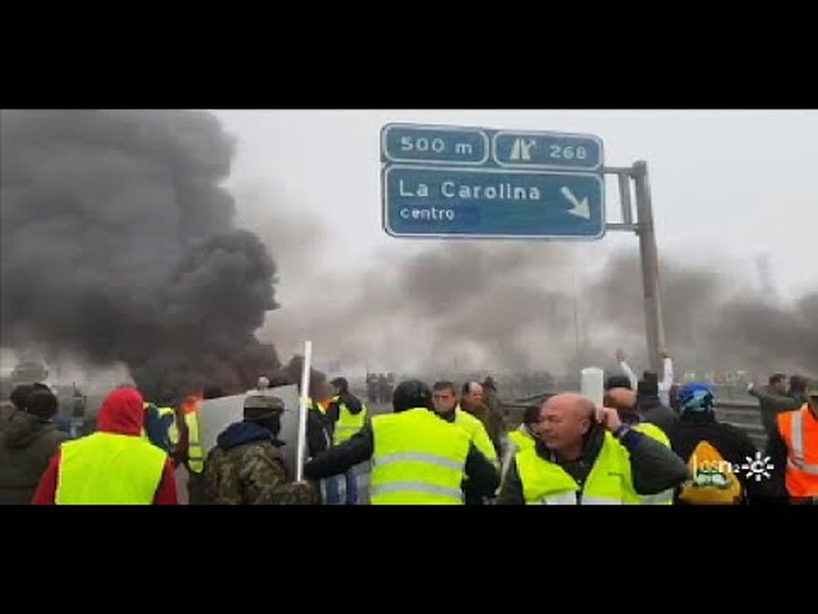 Protestas en el sector olivarero