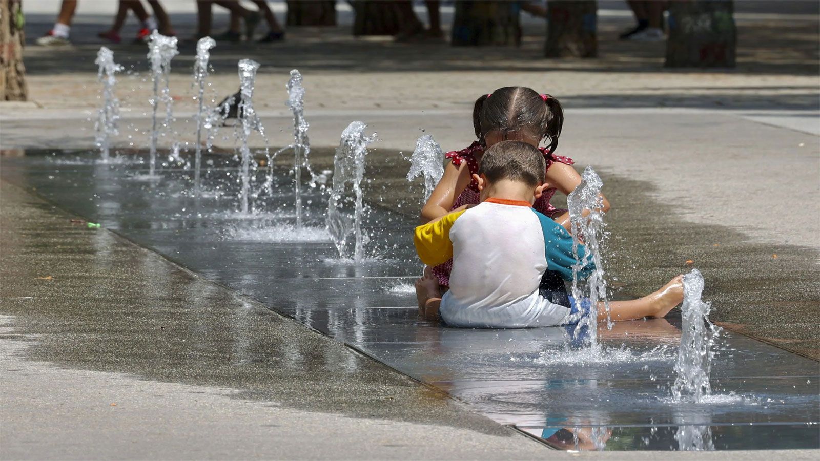 Niños y calor