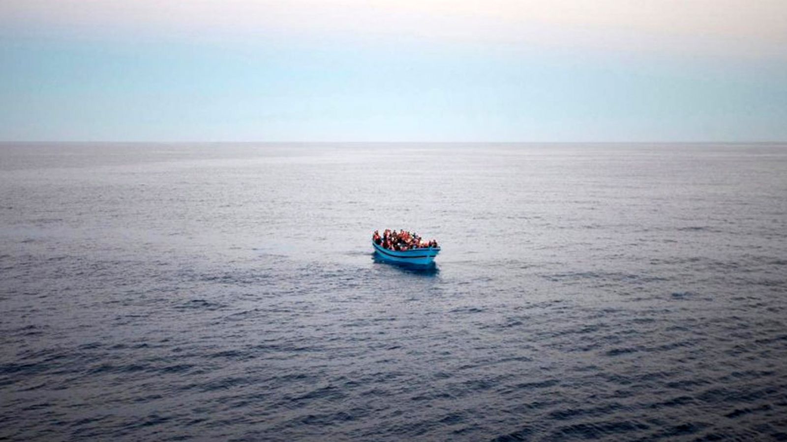 Patera aguas Libia