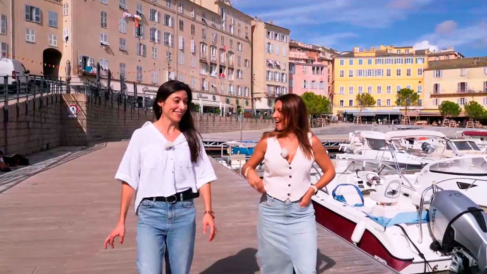 La jienense M.ª José nos enseña el pintoresco puerto de Bastia