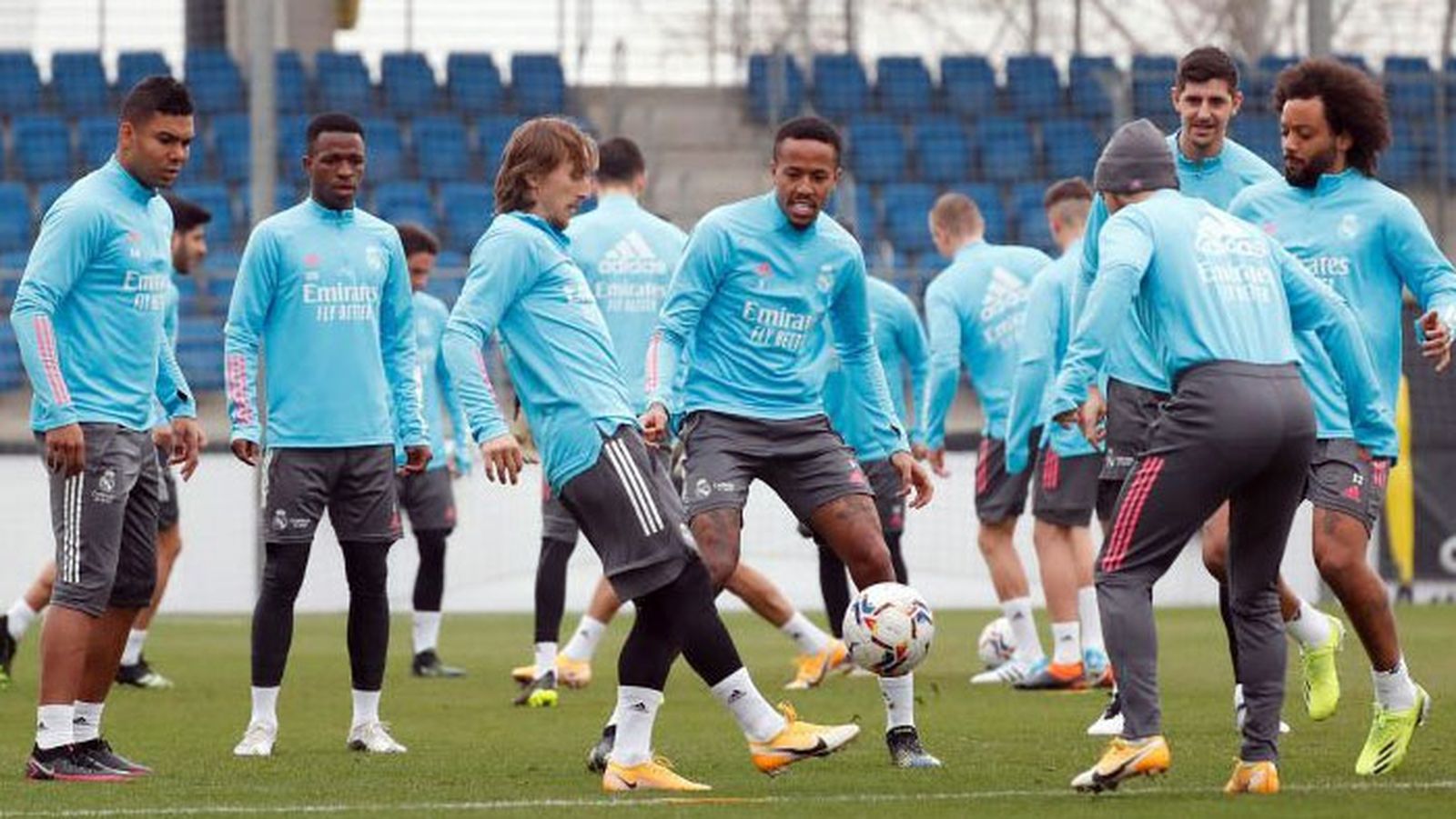 entrenamiento real madrid