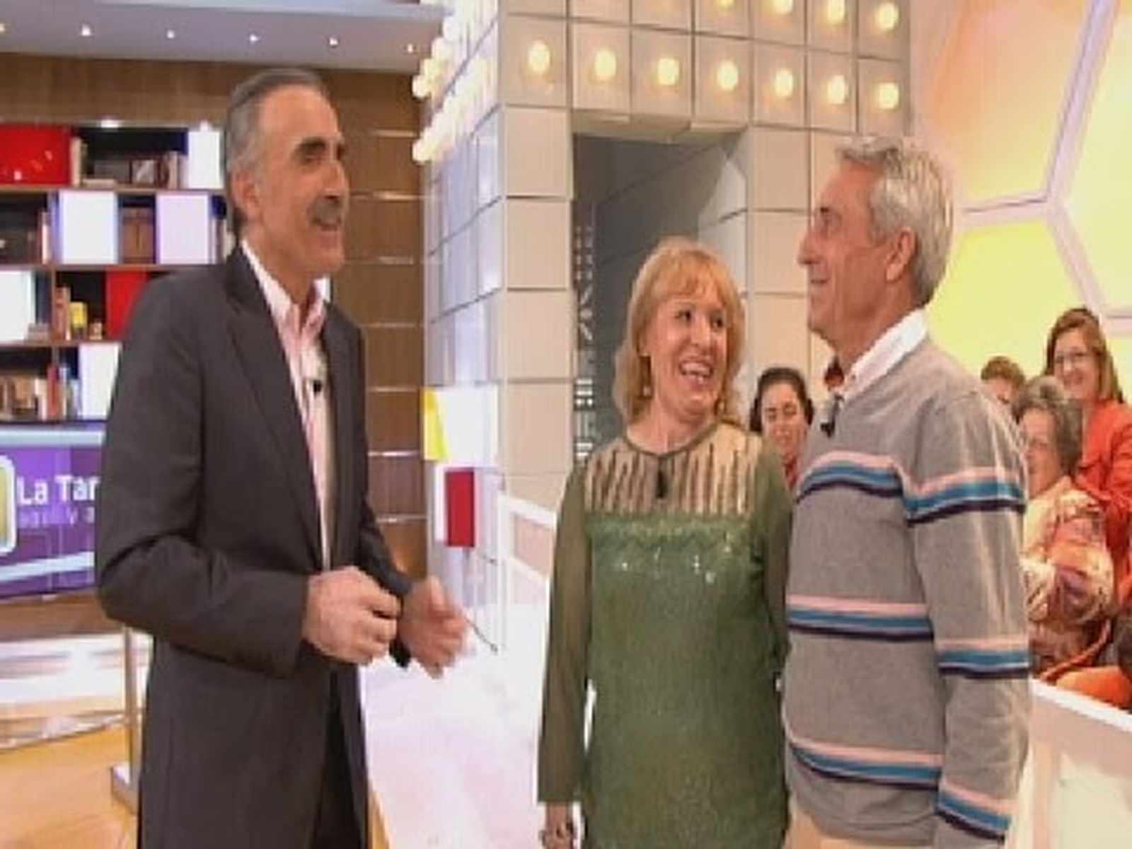 Juan Y Medio y la pareja a primera vista en "La tarde aquí y ahora"