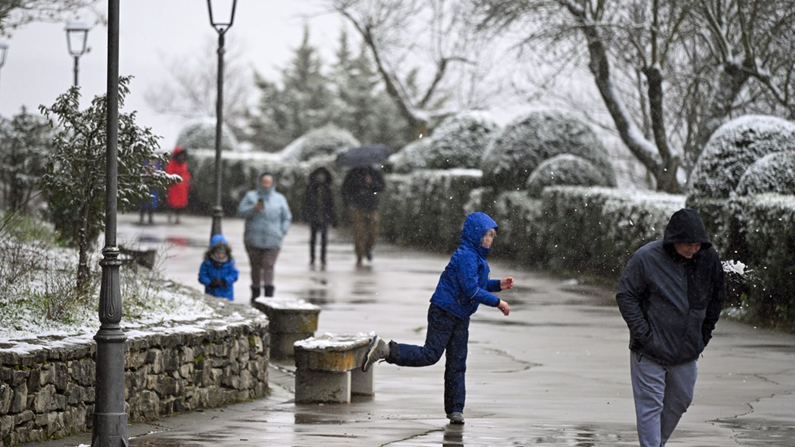Temporal de frío y nieve en el centro y norte de la Península