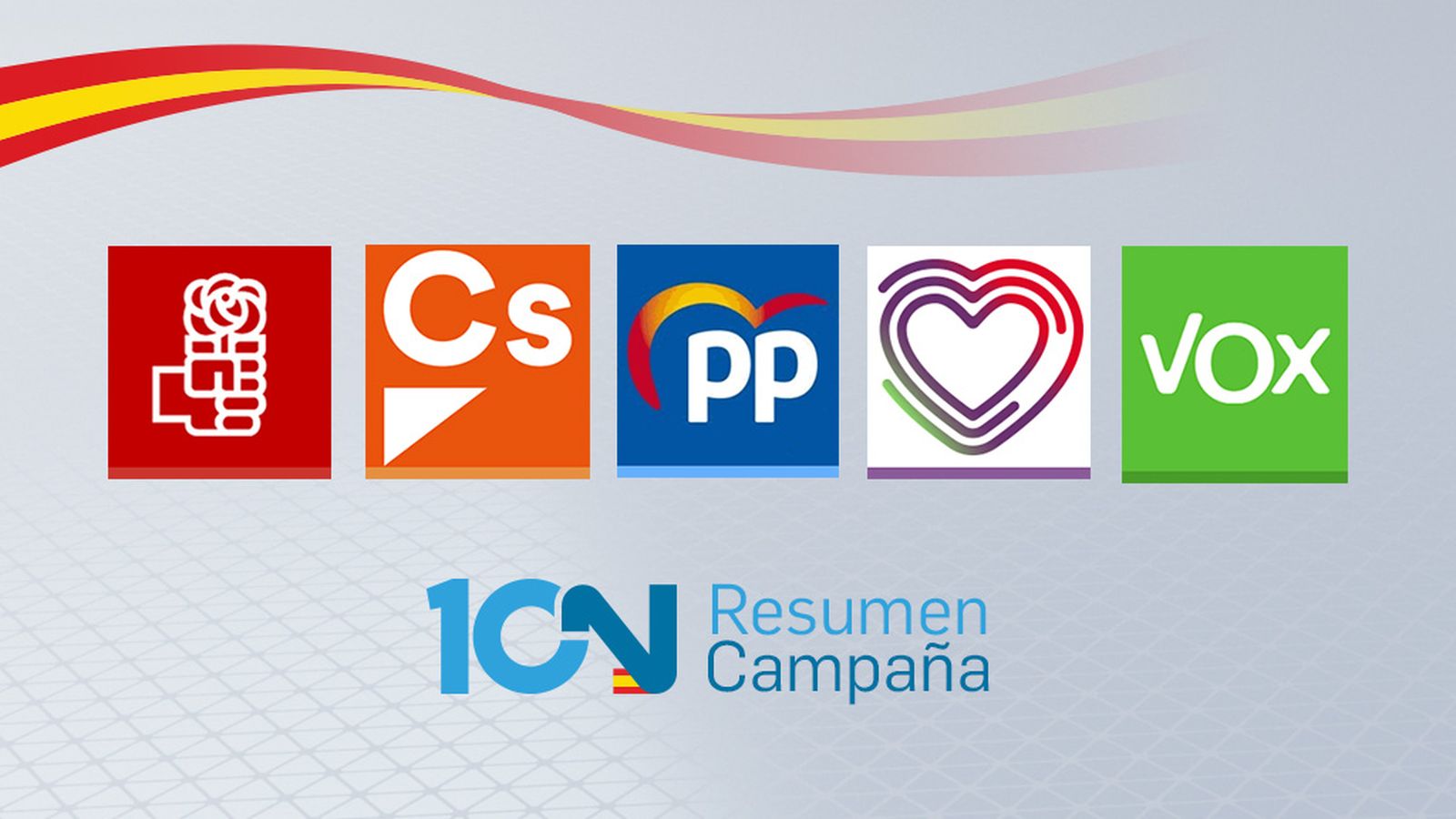 Elecciones 10N - Montaje Candidatos LOGOS  Orden OK