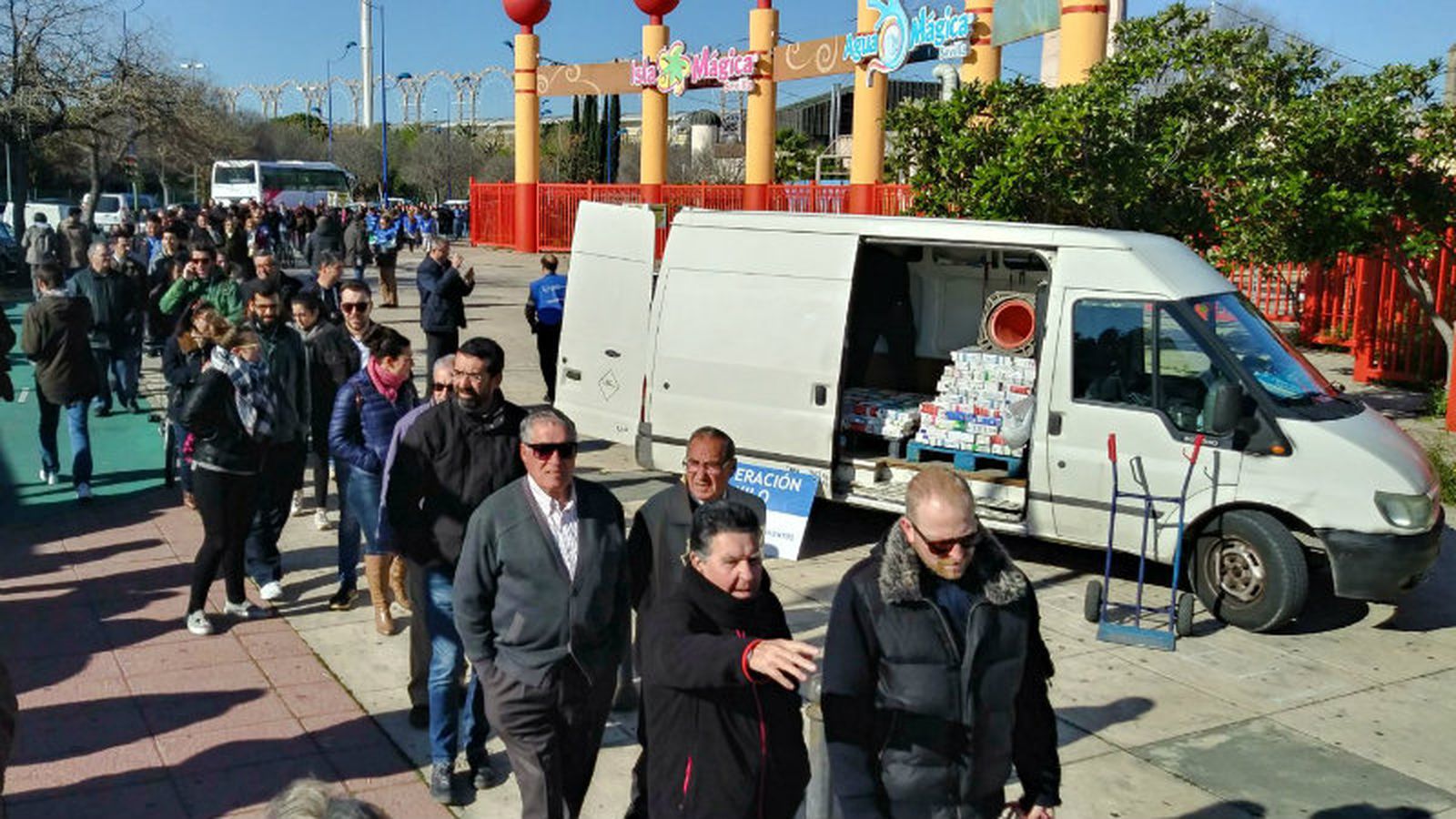 entrega llamador sevilla