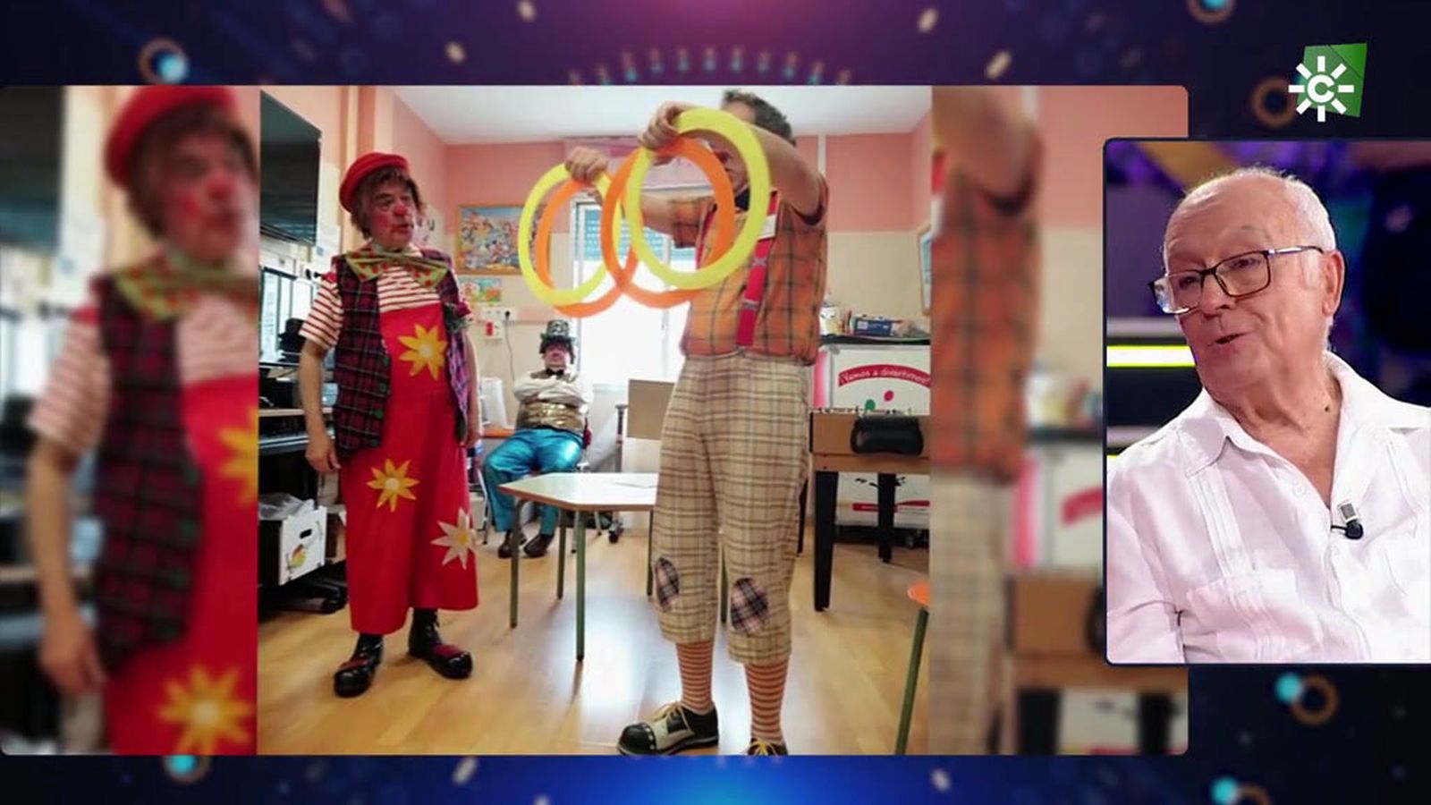 El payaso que sana a los niños con sus sonrisas