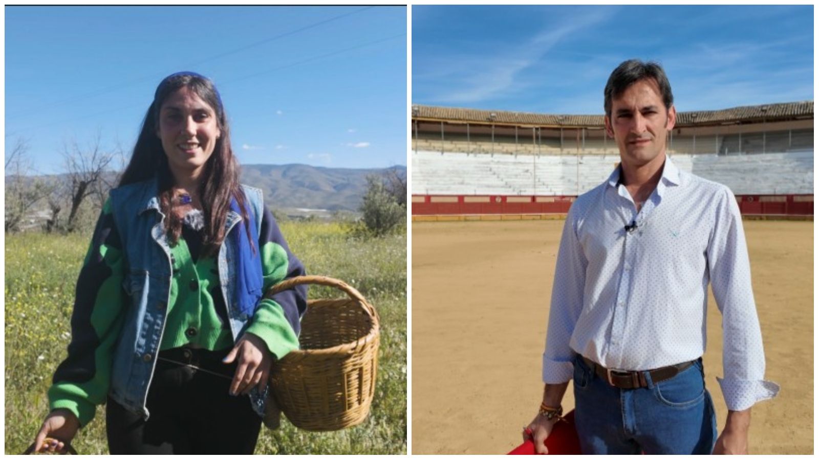 Patricia Portero y Javier de la Concha en "Los Repobladores"