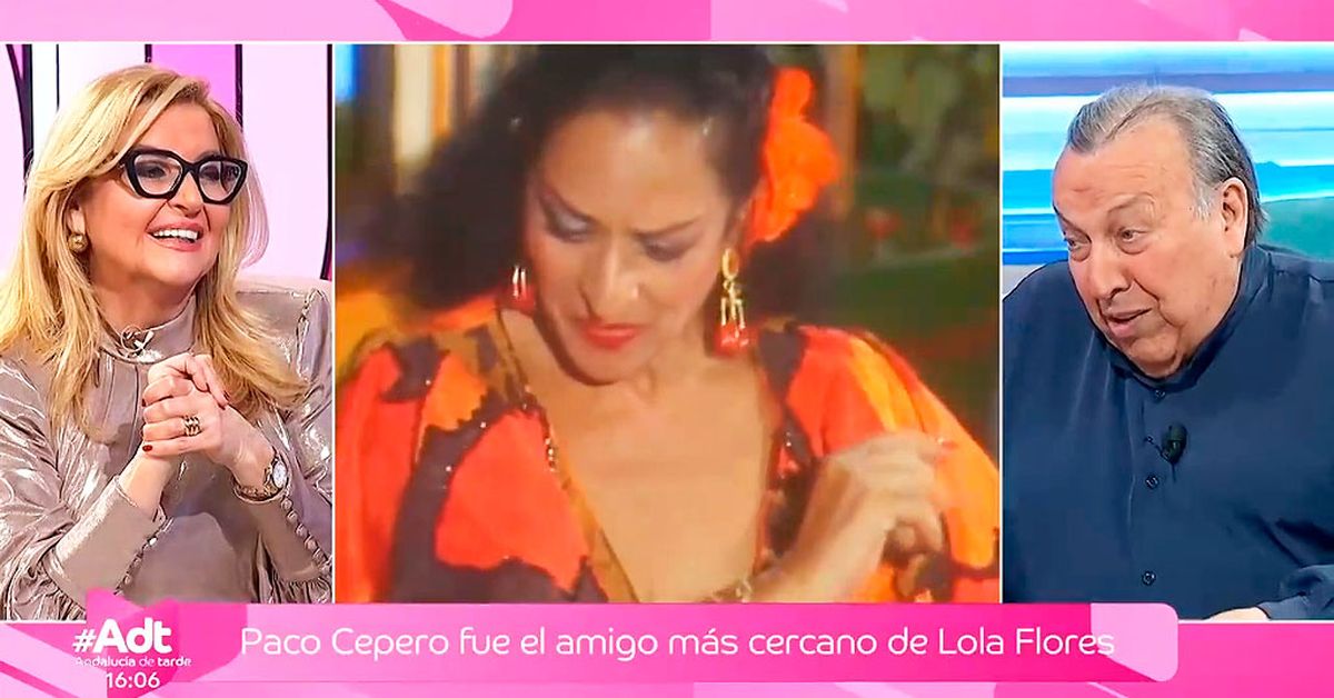 Cepero Paco Cepero habla de su nuevo disco y recuerda su amistad con Lola Flores