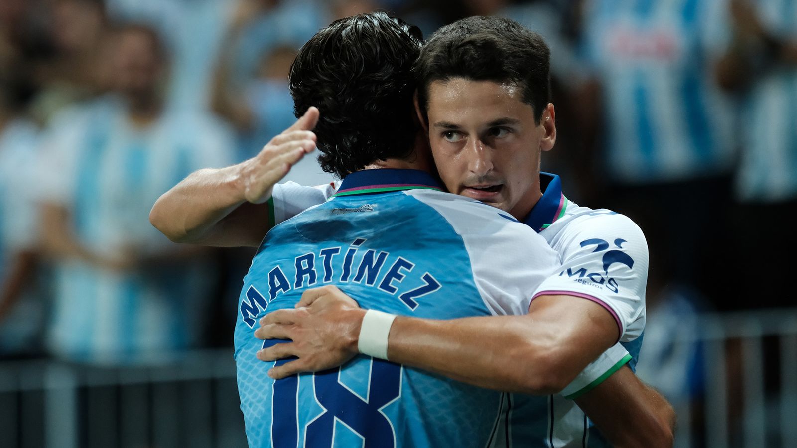 El Málaga se adelantó con gol de Carlos Dotor